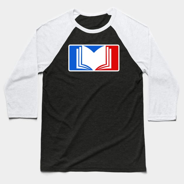 Major Book Reading League Baseball T-Shirt by Foxxy Merch